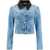 Stella McCartney Cropped Denim Jacket For Women MEDIUM VINTAGE BLUE