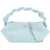 Ganni Mini Bou Satin Handbag ICY BLUE