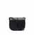 A.P.C. Betty Crossbody Bag In Black Leather With Logo Woman Black