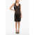 John Richmond Salisa Openwork Dress With Crystal Application Black