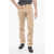 CORNELIANI Id 5-Pocketed Stretch Cotton Pants With Belt Loops Beige