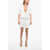 Balmain Crepe-De-Chine Double-Breasted Playsuit White