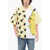 Balmain Balmain X Pokemon Printed Cotton Bowling Shirt Yellow