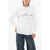 John Richmond Betto Hoodie Sweatshirt With Embroidered Logo White