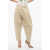 John Richmond Front-Pleated Panderson Harem Pants Beige