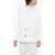 Balmain Double-Breasted Viscose Blazer With Logoed Buttons White