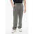 Balmain Double Jersey Sweatpants With Monogram Motif Black & White