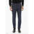 CORNELIANI Id Cotton Blend Slim Fit Chinos Pants Blue