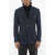 CORNELIANI Id Cotton Blend Blazer With Utility Pockets Blue