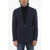 CORNELIANI Id Virgin Wool 2-Button Blazer With Patch Pockets Blue