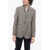 CORNELIANI Check Blazer With Removable Chest-Piece Brown