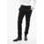 Balmain 4-Pocketed Wool Pants With Belt Loops Black