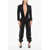 Balmain Satin Blazer Style Body Black