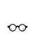 KUBORAUM Kuboraum Eyeglasses BLACK MATT + TRANSPARENT GREY