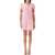 Self-Portrait Self-Portrait Textured Knit Mini Dress PINK