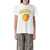 Ganni Ganni Peach T-Shirt BRIGHT WHITE