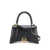 Balenciaga Balenciaga Hourglass Small Leather Handbag Black