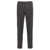 PT TORINO Grey Slim Pants With Concealed Closure In Cotton Man GREY