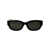 Gucci Gucci Sunglasses BLACK-IVORY-GREY