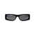 Saint Laurent Saint Laurent Eyewear Sunglasses BLACK-BLACK-SILVER