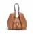 TOD'S Tod'S T Timeless Medium Leather Tote Brown