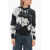 John Richmond Himeji Hoodie Sweatshirt With Jewel Application Black