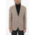 CORNELIANI Id Side Vents Notch Lapel Identity 2-Button Blazer Beige