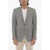 CORNELIANI Cc Collection Silk And Virgin Wool 2-Button Blazer With Flap Green