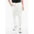 Balmain Low-Crotch Crepe Viscose Blend Pants White