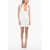 Balmain Halterneck Knitted Minidress With Lurex Details White