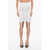 Balmain Lace-Up Design Knitted Miniskirt White