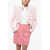 Balmain Fringed Tweed Blazer Pink