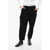 Balmain Single-Pleated Tapered Fit Pants With Belt Loops Black