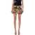 Blumarine Chiné camouflage print mini skirt Multicolour