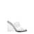 Alexander McQueen Leather sandals with plexiglass heel N/A