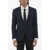 CORNELIANI Shawl Lapel Cerimonia Academy Jacquard Blazer Blue