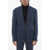 CORNELIANI Cc Collection Wool Blend Blazer With Patch Pockets Blue