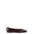 Salvatore Ferragamo Salvatore Ferragamo Zilu Leather Ballet Flats Red