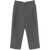 TOTÊME TOTEME Pleated Straight Trousers Clothing GREY