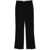 TOTÊME TOTEME Flared Evening Trousers Clothing Black