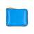 Comme des Garçons Comme Des Garçons Super Fluo Small Zip Around Wallet BLUE