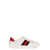 Gucci Gucci Ace Leather Low-Top Sneakers WHITE