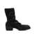 GUIDI Guidi Back Zip Mid Boot Shoes Black