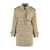 Burberry Burberry Gabardine Trench Coat Beige