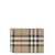 Burberry Burberry Vintage Check Print Wallet Beige