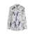 Burberry Burberry Printed Silk Shirt WHITE