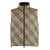 Burberry Burberry Full Zip Down Vest Beige