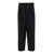 Kenzo Black Pants With Pences In Wool Man Black