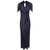 Alberta Ferretti Alberta Ferretti Satin Long Dress Clothing BLUE