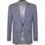 Paul Smith Paul Smith Mens Tailored Fit 2 Buttons Jacket Clothing BLUE